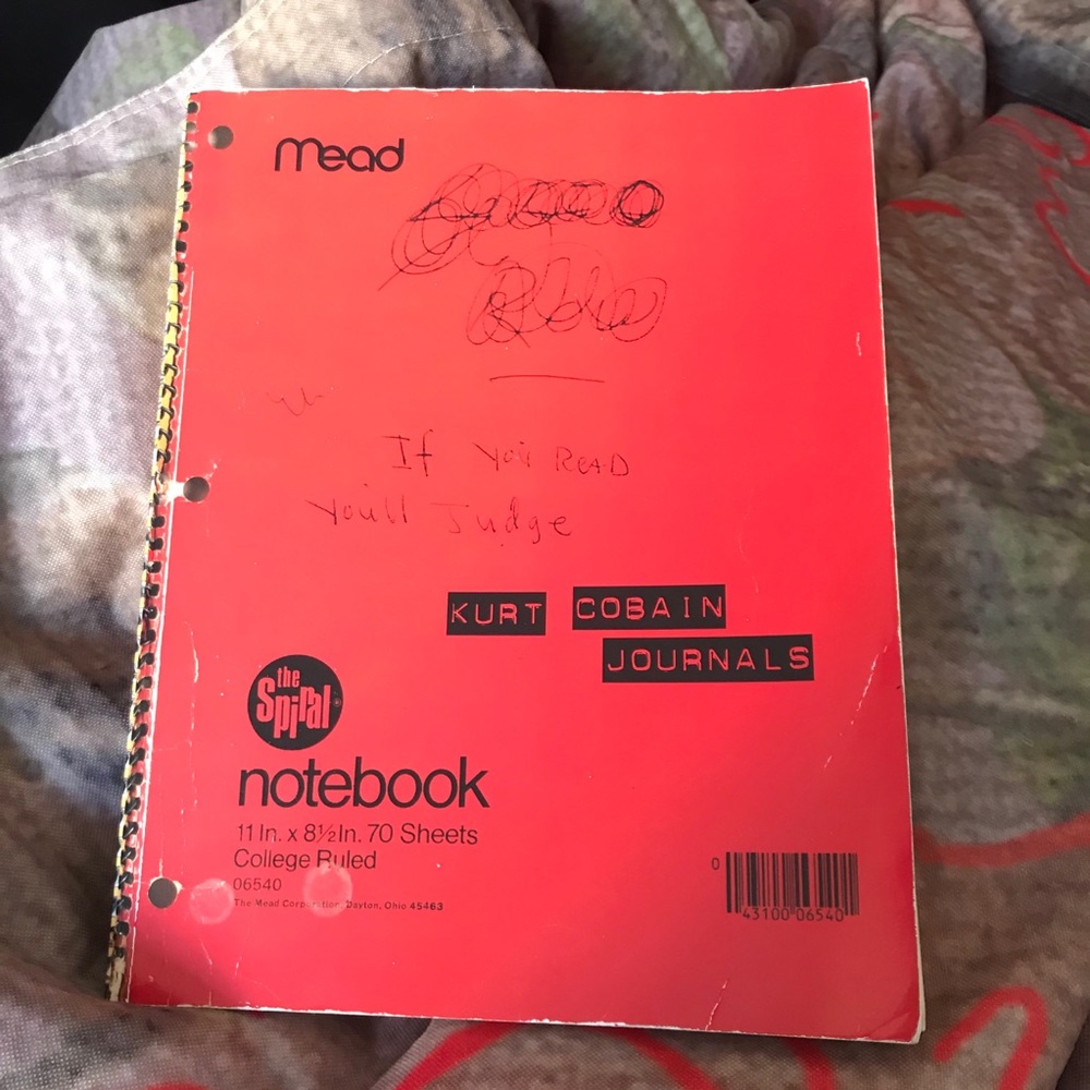 Kurt Cobain Journals